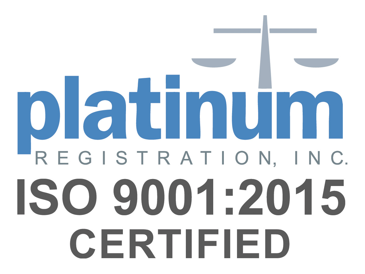 TITAN FITTINGS Platinum Registration ISO 9001:2015